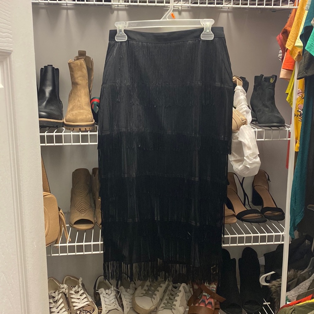 Fringe skirt NWT